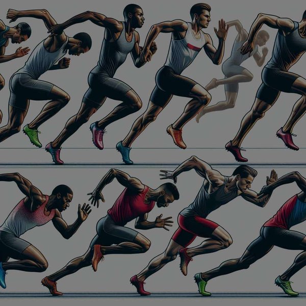 Quelles techniques de sprint sur piste sont spécifiques aux sprinters de 200m?