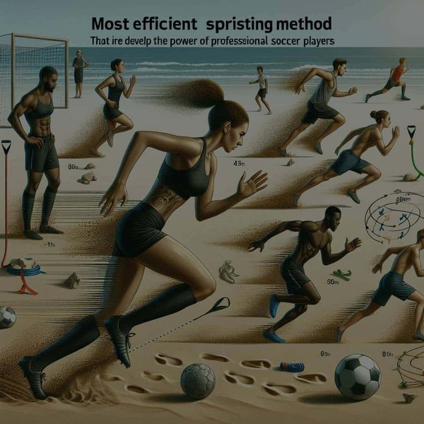 Quelles méthodes de sprint sur sable sont les plus efficaces pour développer la puissance des joueurs de football professionnel?