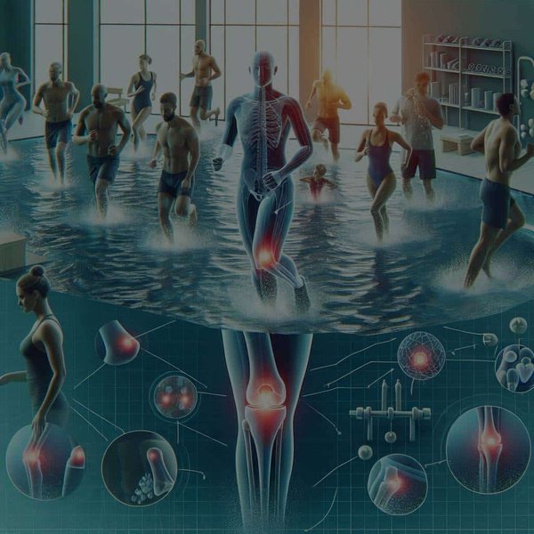 En quoi la pratique de l'aquagym peut-elle contribuer à la rééducation des sportifs après une opération du genou?